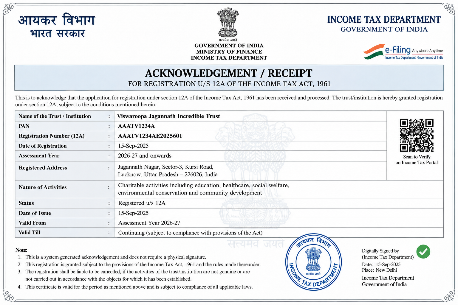 NGO Darpan Registration